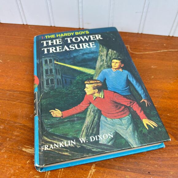The Hardy Boys, The Tower of Treasure, Book 1, Franklin W. Dixon Children’s Book - Picture 2 of 10